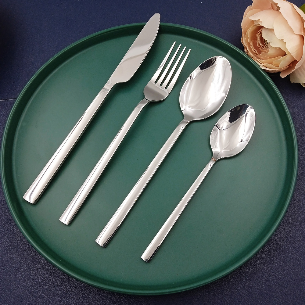 OF266 plain design silver flatware set - Cutlery set - Jieyang Airport ...
